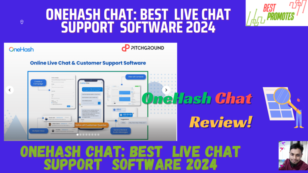 OneHash Chat Best live chat support Software 2024